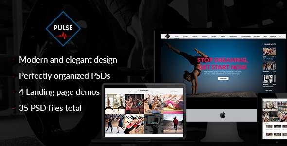 Pulse - PSD for gym, fitness, yoga, crossfit and sport websites with shop.
           TFx Isidore Archie