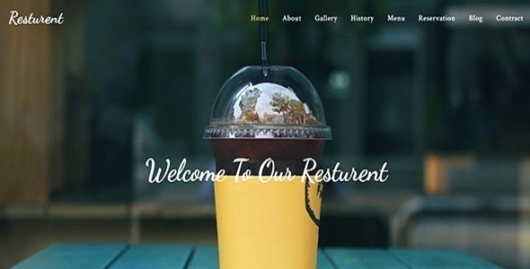Resturant  Template TFx SiteTemplates Gall Francis