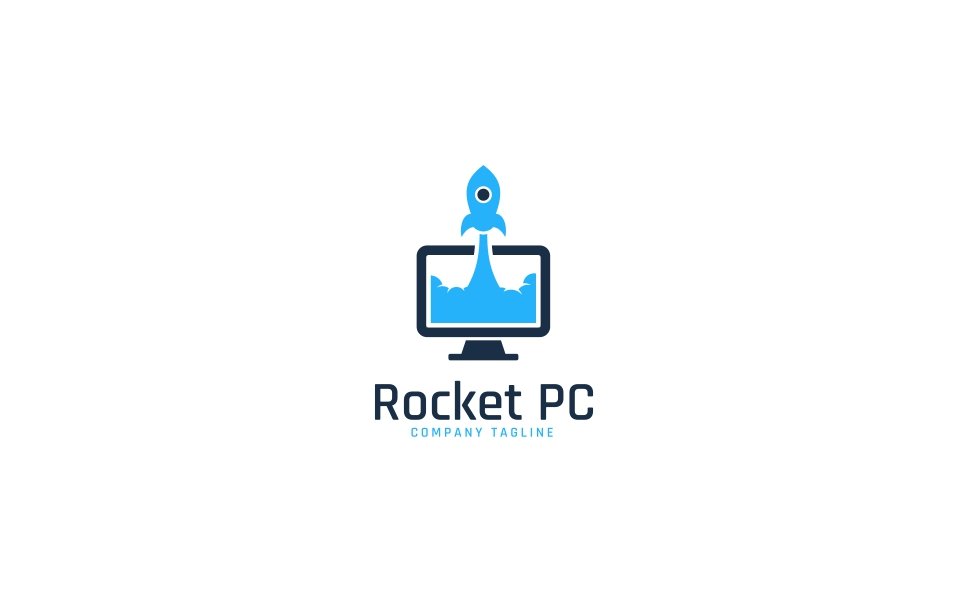 Rocket PC Logo Template TMT Dale Lane