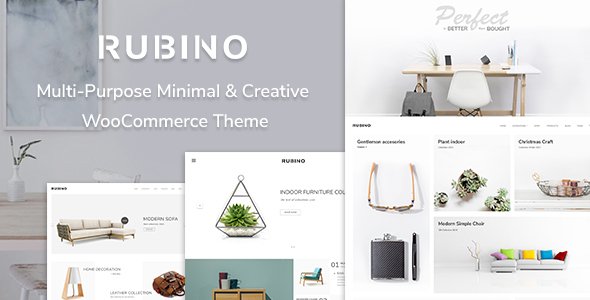 Rubino - Minimal & Creative WooCommerce Theme TFx Haruki Merle