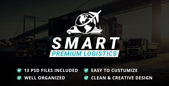 SMART - Premium Logistics and Transportation PSD Template.
           TFx Walter Ulric