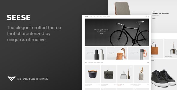 Seese - Responsive eCommerce Theme
           TFx Robin Gore