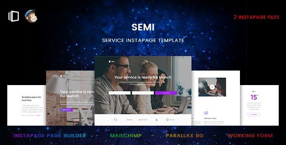 Semi - Service Instapage Landing Page
           TFx Coty Kaneonuskatew