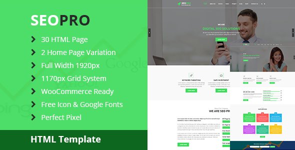 SeoPRO - SEO and Digital Marketing HTML5 Template
           TFx Norman Finlay