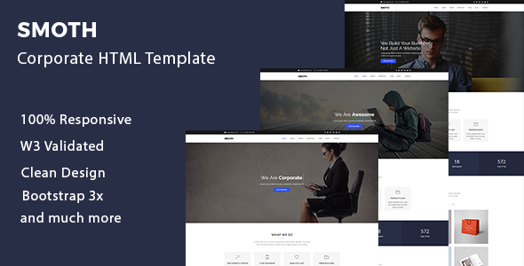 Smoth - Multipurpose Corporate Template
           TFx Weston Prince