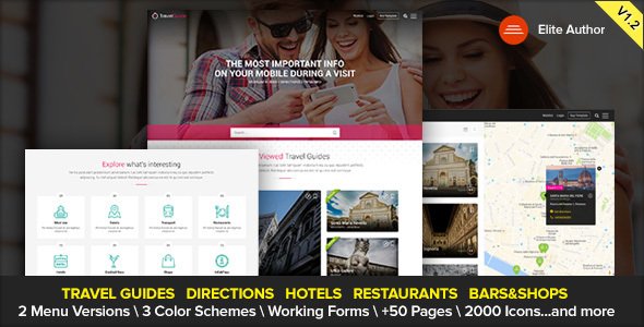 TRAVELGUIDE - Guides, Places and Directions WordPress Theme
           TFx Jez Jayce