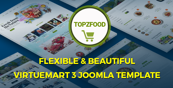 TopzFood - Multipurpose VirtueMart eCommerce Joomla Templates
           TFx Lamar Jody