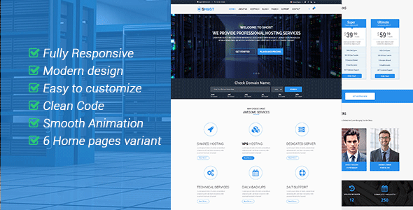 sHOST - WebHosting Business HTML Template
           TFx Weston Neely