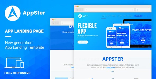 Appster - Mobile App Landing WordPress Theme TFx Holden Hiram