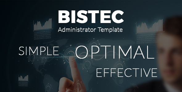Bistec - Simple and Optimal Admin Template - Admin Templates Site Templates TFx Howard Swithin