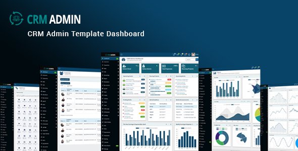 CRM Admin - Bootstrap CRM Admin Template Dashboard TFx Buddy Dwi