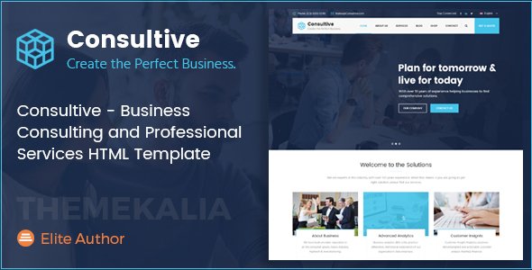 Consultive - Business Consulting and Professional Services HTML Template - Business Corporate TFx Dwayne Rian
