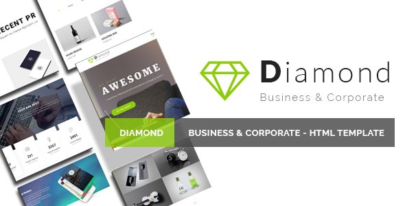 Diamond - Business & Corporate - HTML Template - Business Corporate TFx Jarod Deemer