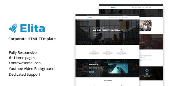 Elita – Corporate HTML Template - Business Corporate TFx Wisdom Ricky