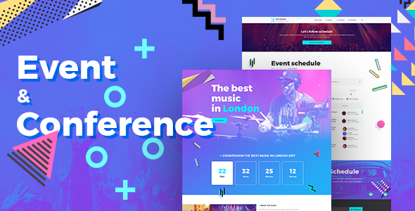 Exhibition - Event & Conference PSD Template TFx Carlyle Moe