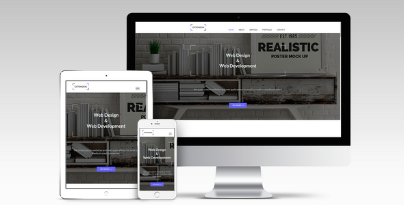 Extension - Responsive Muse Template - Corporate Muse Templates TFx Garnett Stan