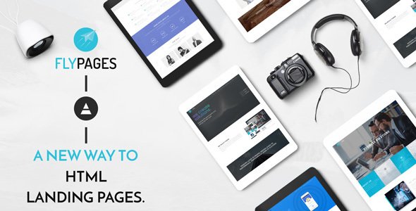 FlyPages - HTML Theme With Builder - Creative Site Templates TFx Kelley Bobbie