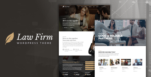 Law Firm - Lawyer & Attorney WordPress Theme TFx Jaydon Sora