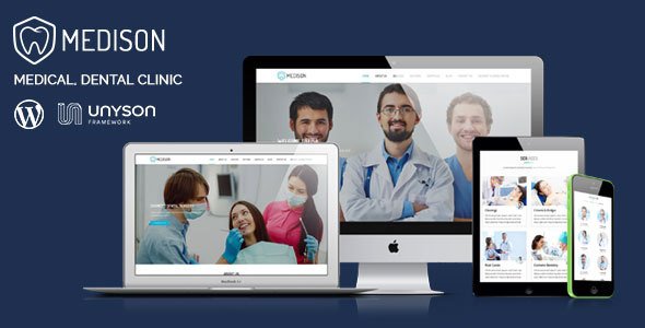 Medison - Medical, Dental Clinic WordPress Theme - Health & Beauty Retail TFx Nuka Reuben