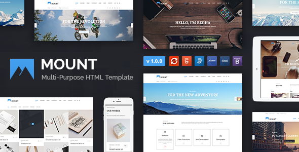 Mount – Multi-purpose Business HTML Template - Business Corporate TFx Muhammad Griffin