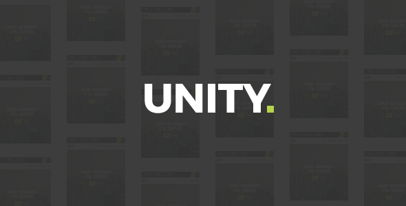 Unity - Agency HTML Template - Business Corporate TFx Nolan Kerr