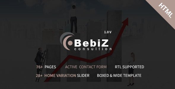 BebiZ - Business and Consulting Responsive HTML5 Template - Business Corporate TFx Kisecawchuck Garrick