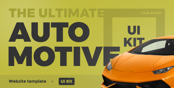 Car Dojo - The Ultimate Auto Dealers Marketplace & Rental Parks HTML UI Kit Website Template - Business Corporate TFx Daichi Rowan