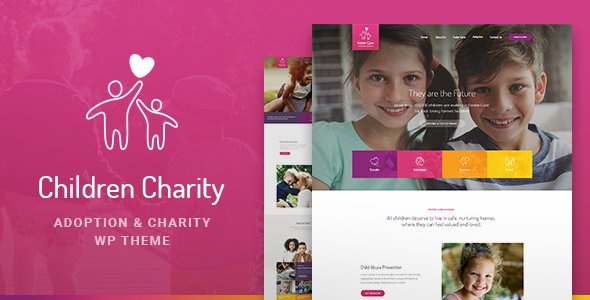 Children Charity - Nonprofit & NGO WordPress Theme with Donations - Charity Nonprofit TFx Lacy Clay