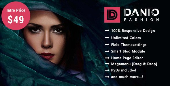 Danio - Fashion Responsive Prestashop 1.7 Theme - Fashion PrestaShop TFx Selby Cale