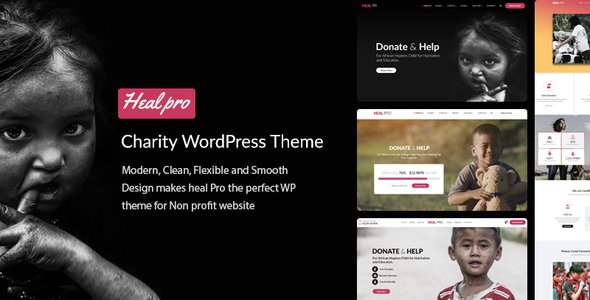 Heal Pro- Multipurpose Charity WordPress Theme - Charity Nonprofit TFx Beckett Tye