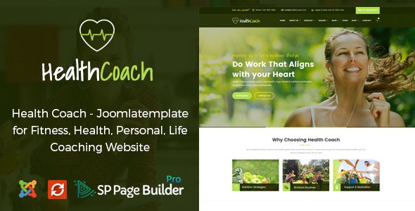Health Coach - Joomla Template for Fitness, Health, Personal Life Coaching - Health & Beauty Retail TFx Zarathustra Alex