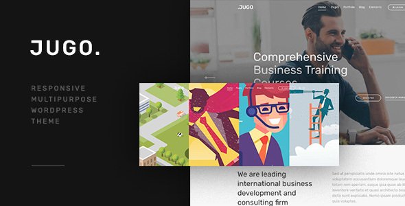 Jugo — Responsive Multipurpose WordPress Theme - Creative WordPress TFx Ty Gareth