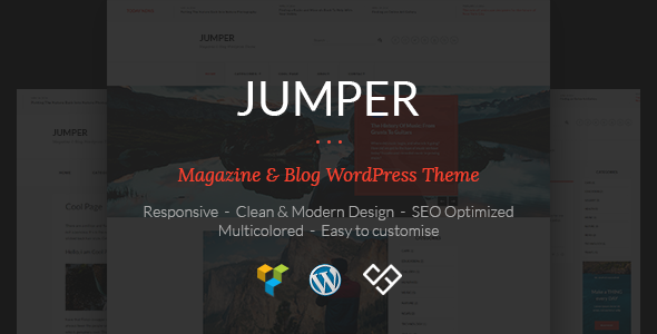 Jumper - Magazine & Blog WordPress Theme - Blog / Magazine WordPress TFx Bagrat Rickey