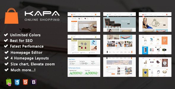 Kapa - Responsive Prestashop 1.7 Theme - PrestaShop eCommerce TFx Bram Howard