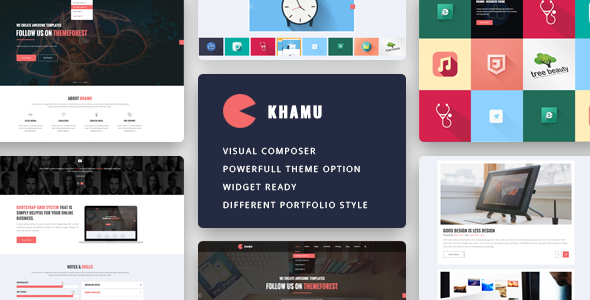 Khamu - Multipurpose Business WordPress Theme - Business Corporate TFx Odell Jayson