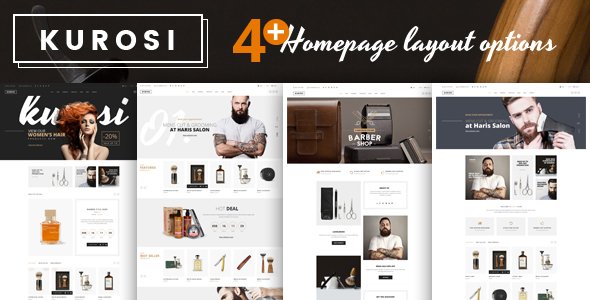 Kurosi - Magento Theme for Barbers & Hair salon - Miscellaneous Magento TFx Sammy Fitzroy