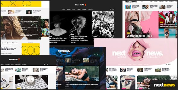 NextNews - WordPress Theme for Blog and Magazine - News / Editorial Blog / Magazine TFx Lindon German
