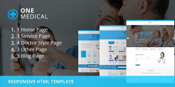 OneMedical - Responsive Bootstrap Template - Health & Beauty Retail TFx Peregrine Creighton