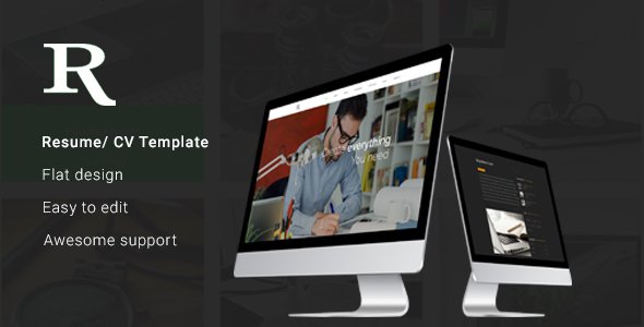 Rj - Personal Portfolio & Blog PSD Template - Portfolio Creative TFx Vince Jez