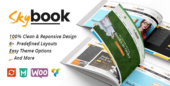VG Skybook - Woocommerce Theme For Book Store - WooCommerce eCommerce TFx Howard Garegin