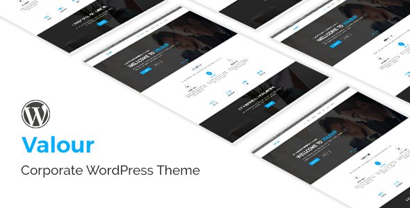 Valour - Business One Page and Multipurpose  WordPress Theme - Business Corporate TFx Hayato Cahaya