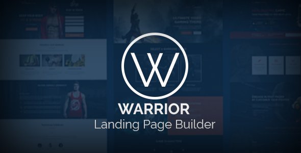 Warrior - Landing Pages Templates With Builder - Landing Pages Marketing TFx Fraser Boris