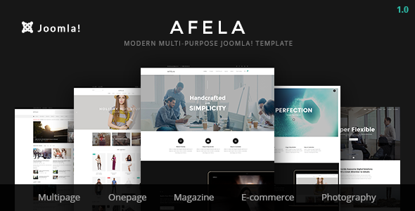 Afela | Flexible Multi-Purpose Business Joomla Theme - Joomla CMS Themes TFx Curtis Sheard
