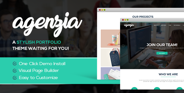 Agenzia - Agency & Freelancers Portfolio - Business Corporate TFx Connor August