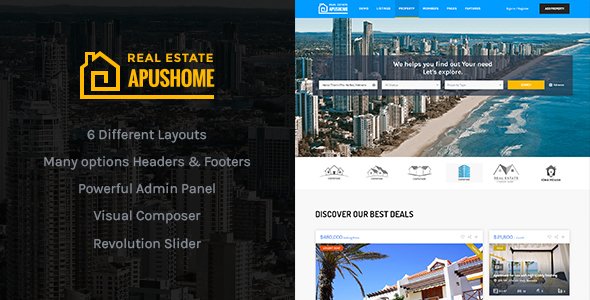 ApusHome - Real Estate WordPress Theme - Real Estate WordPress TFx Carter Mordikai