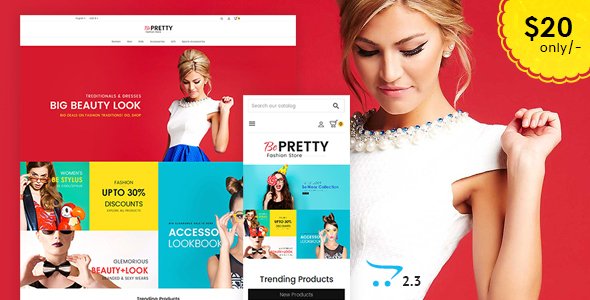 BePRETTY - Opencart Multi Purpose Responsive Theme - OpenCart eCommerce TFx Orville Roger