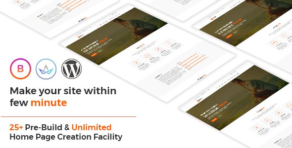 Bravery - Creative  One & Multipurpose WordPress Theme - Marketing Corporate TFx Jaden Zac