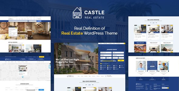 Castle - Real Estate WordPress Theme - Real Estate WordPress TFx Jools Hadyn
