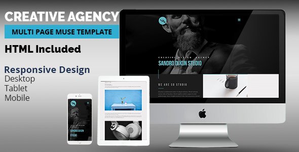 Creative Agency Muse Template - Creative Muse Templates TFx Constant Don