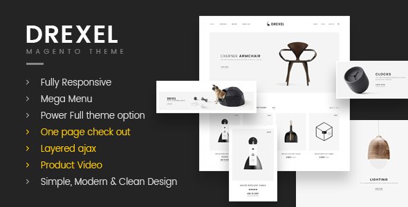 Drexel - Minimalist Responsive Magento2 Theme - Shopping Magento TFx Wibawa Haven